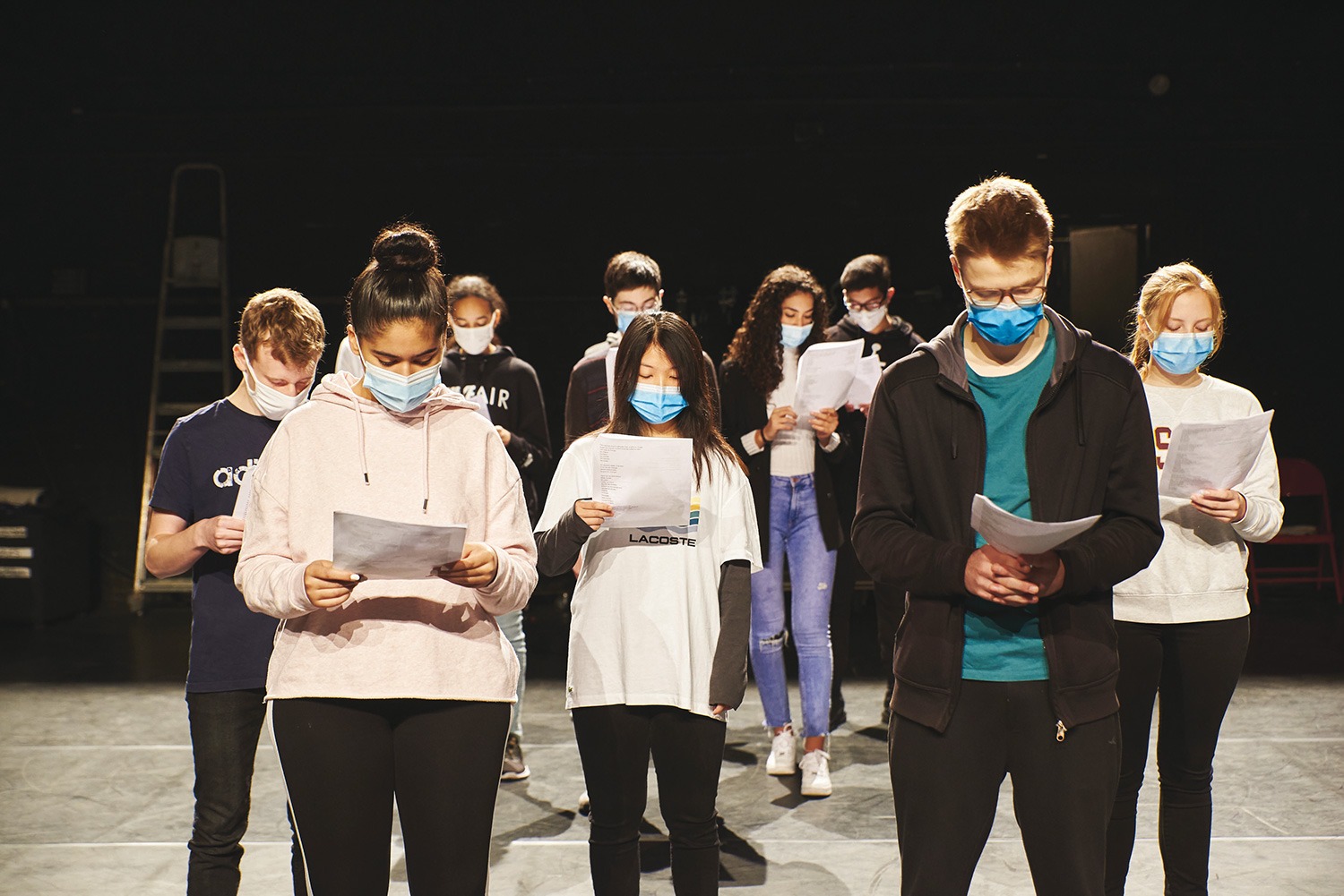 Le lycée LucieAubrac au théâtre du Fil de l’eau Pantin Sortir