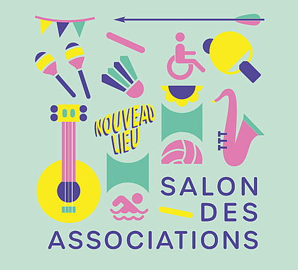 Visuel du salon des associations 2025