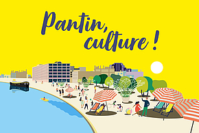 visuel représentant Pantin l'été en 2025