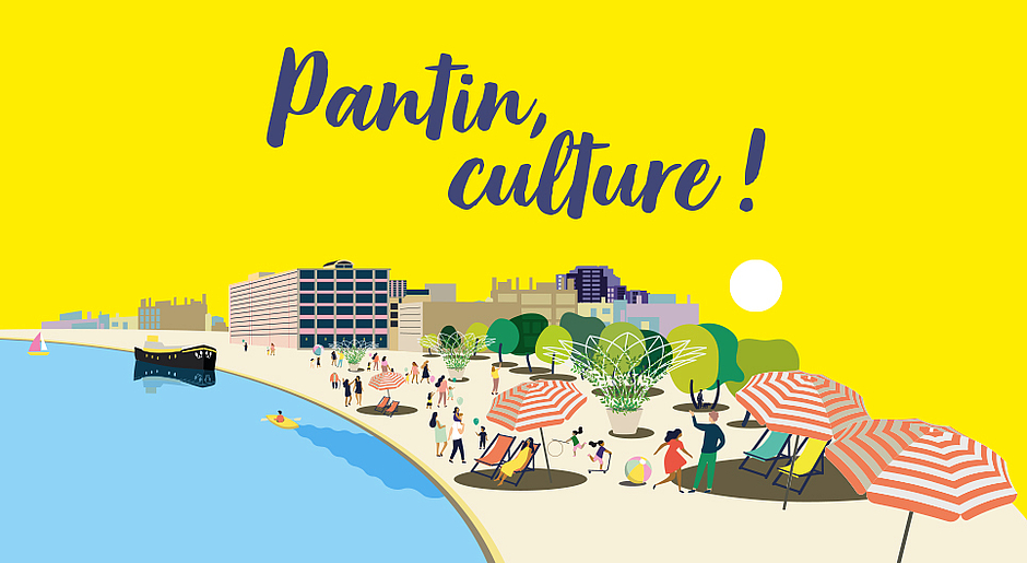 visuel représentant Pantin l'été en 2025
