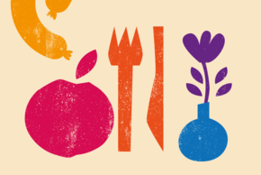 illustration pour le marché des producteurs 2025