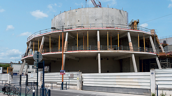 photo représentant le centre national des arts plastiques qui ouvrira en 2027 à Pantin