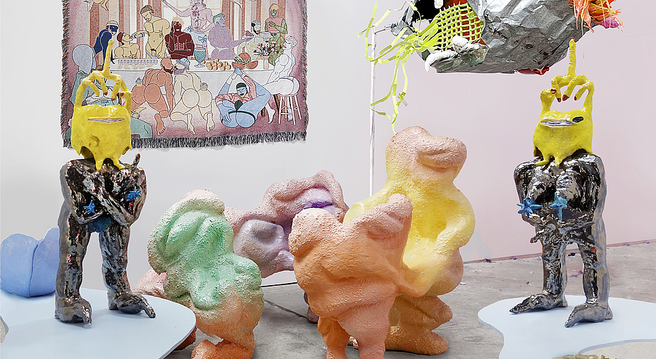 Visuel de l'exposition Coeurs Queen Size aux Sheds
